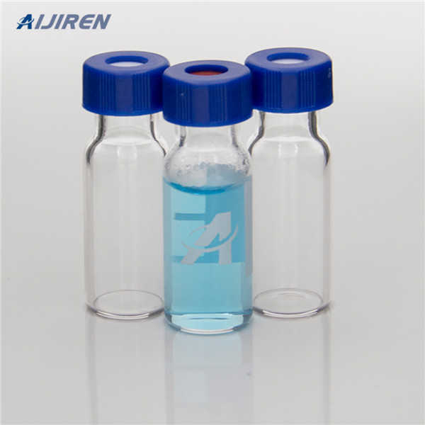 silanized 9mm chromatography glass vials